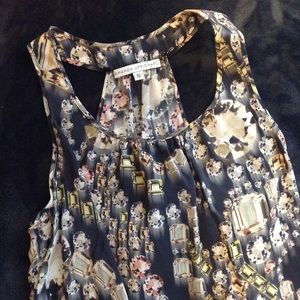 Amanda Uprichard 100% silk shirt, size small